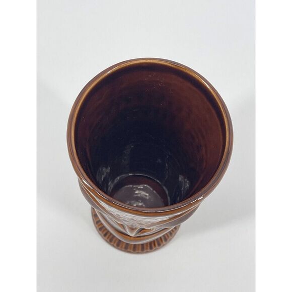 Forbidden Island Alameda Tiki Diablo Mug Tiki Farm 2005 Brown Zombie Mai Tai - Picture 4 of 5